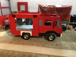 Indienststellung Kinder-Feuerwehr-Auto